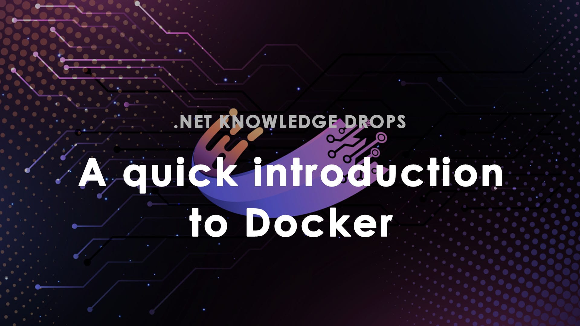 A quick introduction to Docker