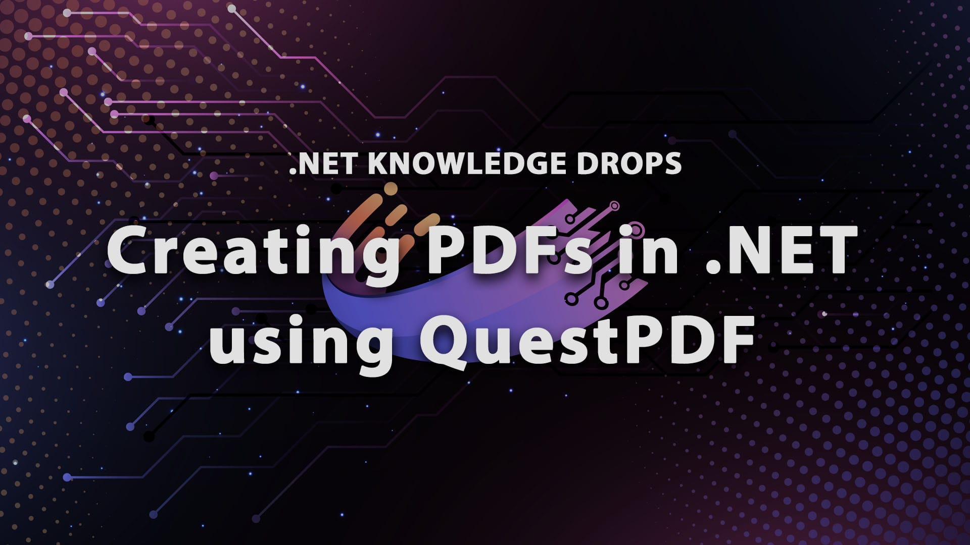 Creating PDFs in .NET using QuestPDF